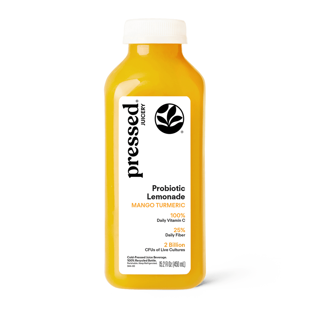 Mango Turmeric Probiotic Lemonade
