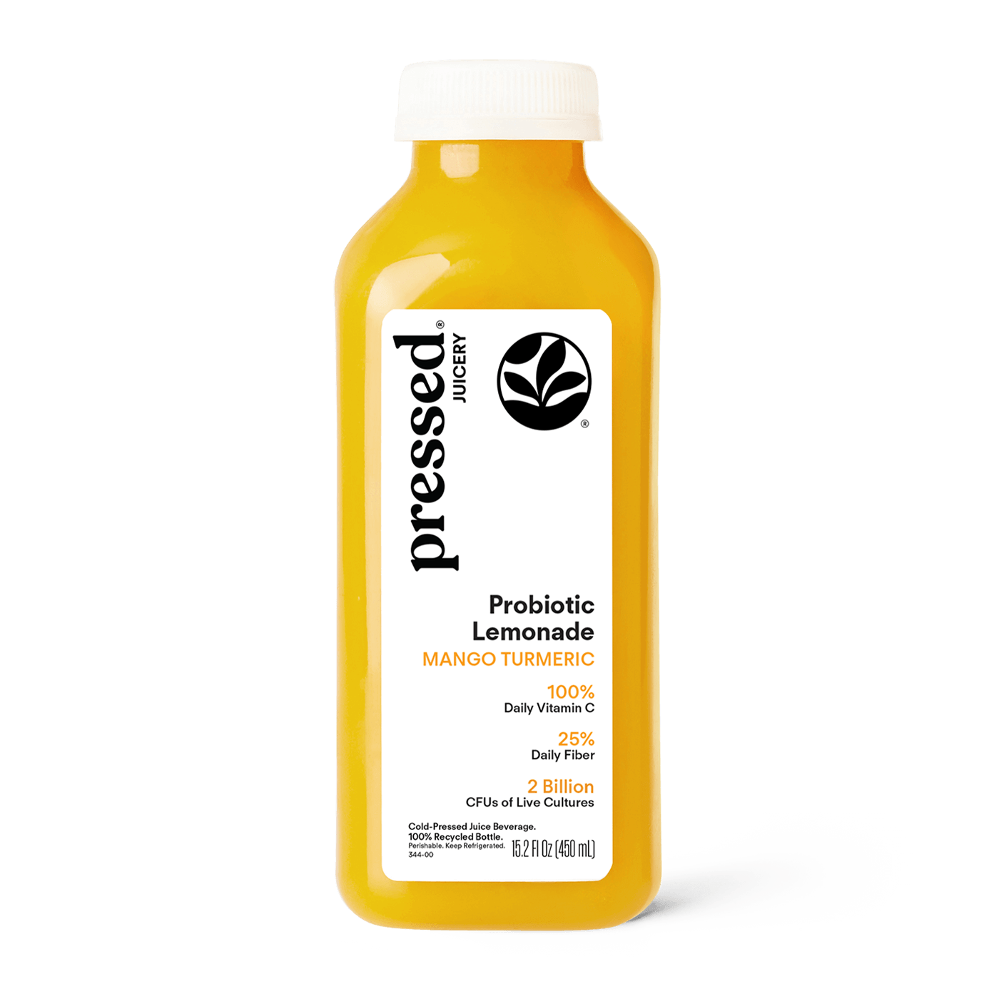 Mango Turmeric Probiotic Lemonade